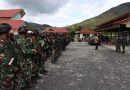 Polres Boven Digoel Polda Papua Laksanakan Pengamanan Kunjungan KASAD di Boven Digoel