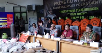 Kapolda Banten : Tidak Ada Ruang Bagi Pertambangan Ilegal di Banten