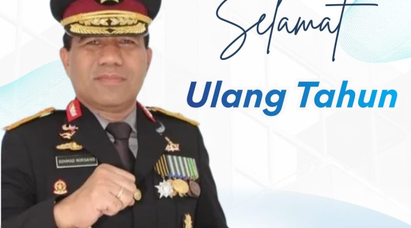 Gaharu Nusantara Bersinar DPW Banten Mengucapkan Selamat Ulang Tahun kepada Kepala BNNP Banten