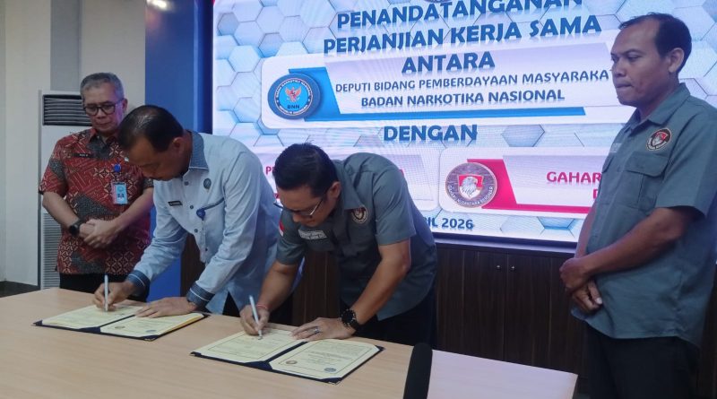 Gaharu Nusantara Bersinar Teken Perjanjian Kerja Sama dengan BNN RI, Perkuat Sinergi Nasional Perang Melawan Narkoba