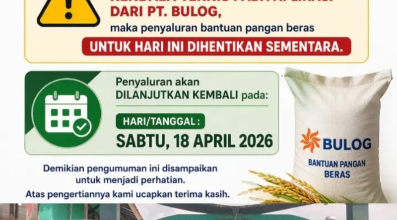Penyaluran Bansos Beras dan Minyak di Desa Bojongkunci Pameungpeuk Kondusif