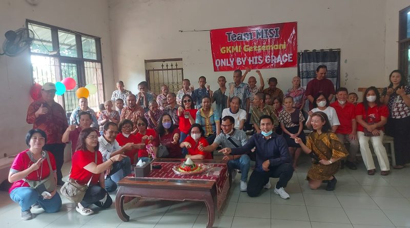Rayakan HUT ke-38, GKMI Getsemani Kutabumi :  Berbagi Kasih di Yayasan Ecclesia ODGJ Tigaraksa