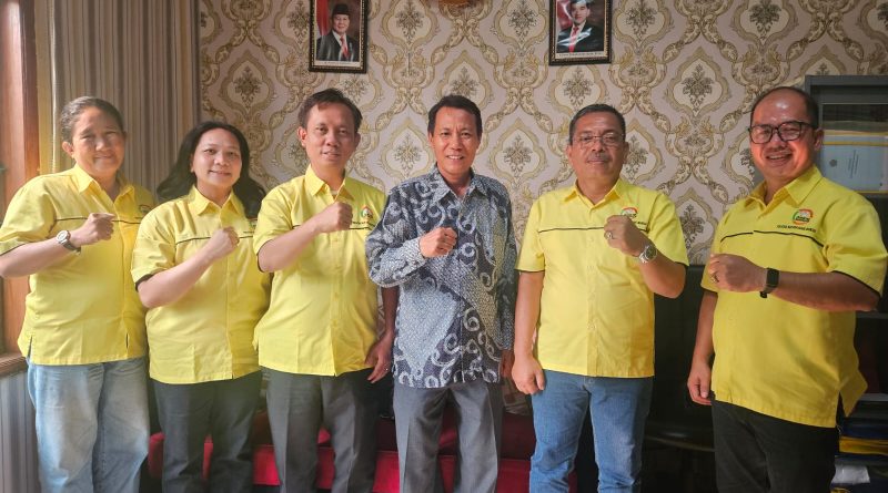 Pembimas Kristen Prov.Banten Juhendi Rumahorbo Sambut Baik Kedatangan Rombongan PD Pewarna Indonesia Banten