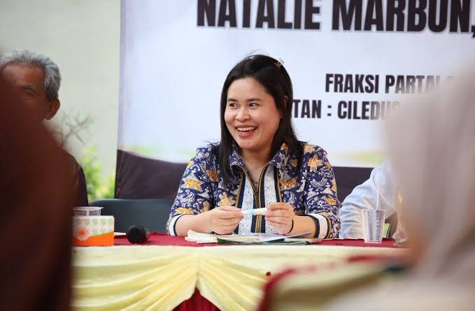 Bantuan Kesejahteraan Masyarakat Menyeluruh Wakil Komisi II Nathalie Marbun Bermanfaat Bagi Warga